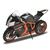 Motocicleta Escala 1:10 Die Cast Ktm 1190 Rc8r