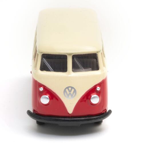 3" 1963 Volkswagen T1 Bus, Red Color