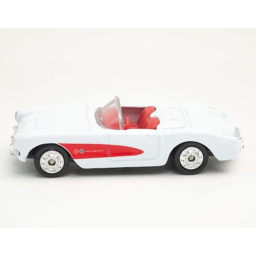 3" 1957 Chevrolet Corvette, White Color