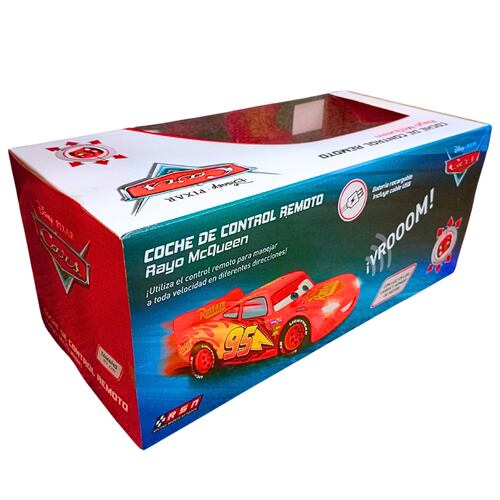 Coche de Control Remoto Disney Pixar Cars Rayo Mcqueen