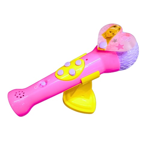 Micrófono Barbie con Luz y Sonido TOYMARK