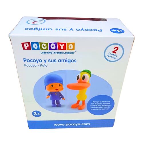Set figuras Pocoyo-Pato 2 Piezas