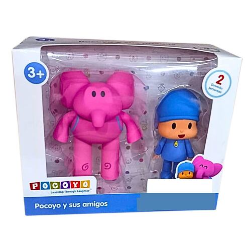 Set figuras Pocoyo-Ely 2 Piezas