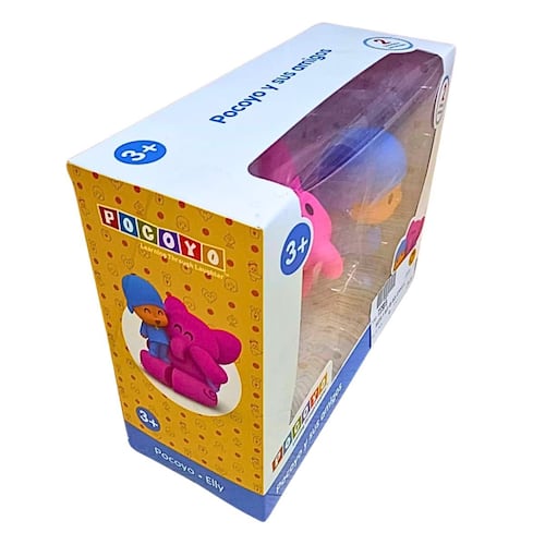Set figuras Pocoyo-Ely 2 Piezas