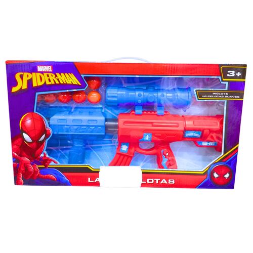 Lanzador de Bolas Spiderman TOYMARK