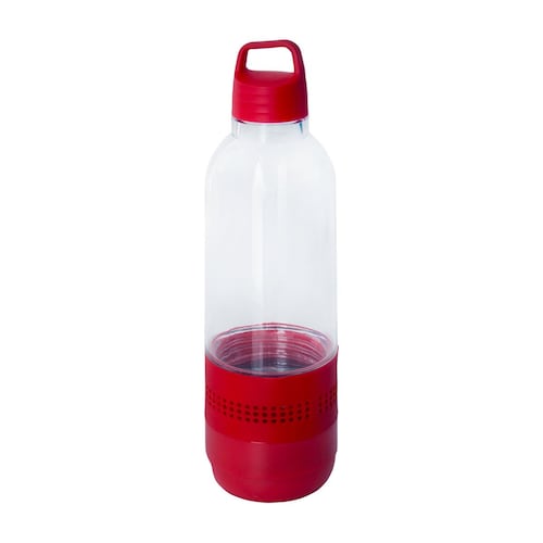 Botella Bocina Bluetooth Roja