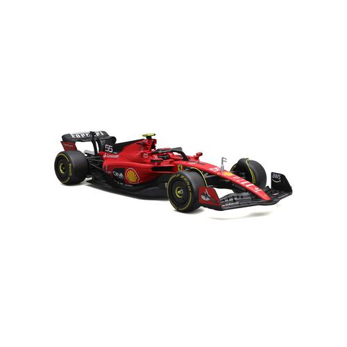 Vehículo a Escala 1:24 Race Formula 1 2023 Ferrari Modelo SF-23 BURAGO