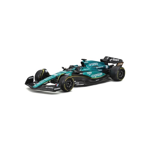 Vehículo a Escala 1:43 Aston Martin F1 Team Modelo AMR23 - Lance Stroll -  BURAGO