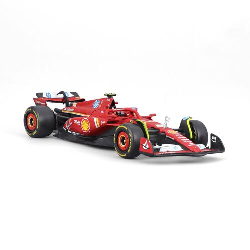 Vehículo a Escala 1:43 Formula 1 Scuderia Ferrari Modelo SF-24 -Carlos Sainz- BURAGO