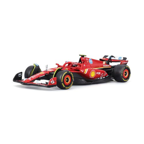Vehículo a Escala 1:43 Formula 1 Scuderia Ferrari Modelo SF-24 -Carlos Sainz- BURAGO