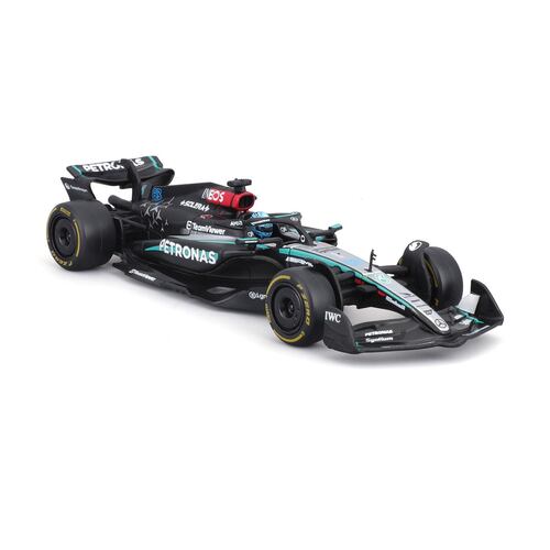 Vehículo a Escala Mercedes AMG Petronas F1 Team Modelo F1W15 -George Russell- BURAGO