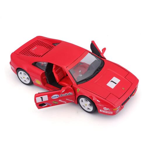 Bburago 18-26306 1/24 Scale - Ferrari F355 Challenge, Red