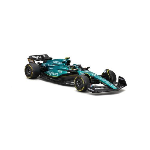 Vehículo a Escala 1:43 Aston Martin F1 Team Modelo AMR23 - Fernando Alonso-  BURAGO