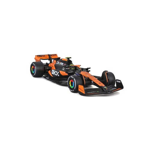 Vehículo a Escala 1:43 McLaren F1 Modelo MCL38 Miami Grand Prix 2024 - 4 Londo Norris- BURAGO