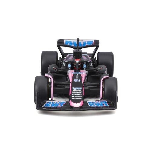 Vehículo a Escala BWT Alpine Formula 1 Modelo A524 -Esteban Ocon- BURAGO