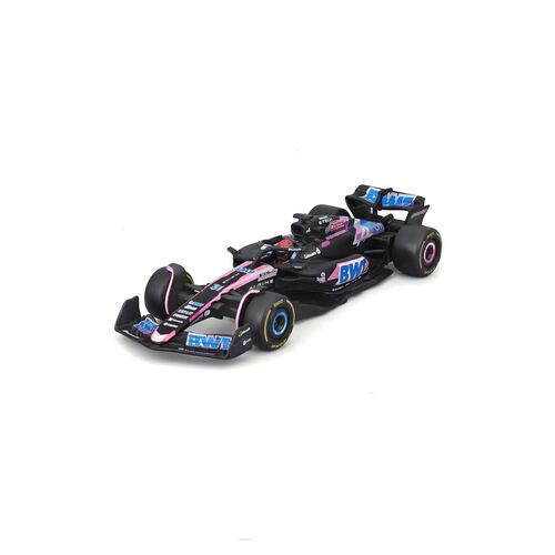 Vehículo a Escala BWT Alpine Formula 1 Modelo A524 -Esteban Ocon- BURAGO