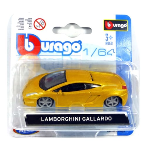 Coche de Metal a Escala 1:64 Burago ¡Colecciónalos Todos!