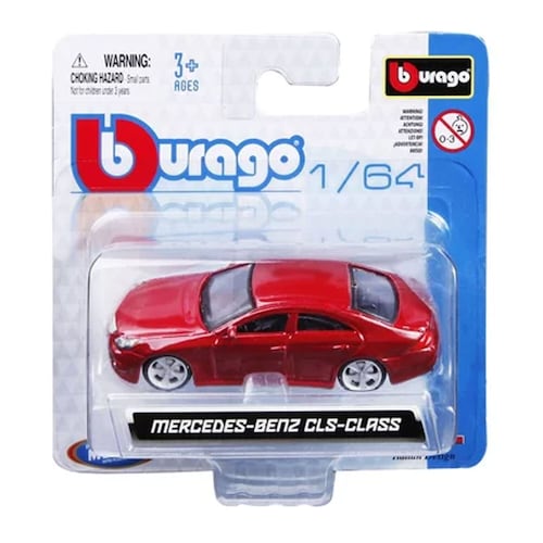 Coche de Metal a Escala 1:64 Burago ¡Colecciónalos Todos!
