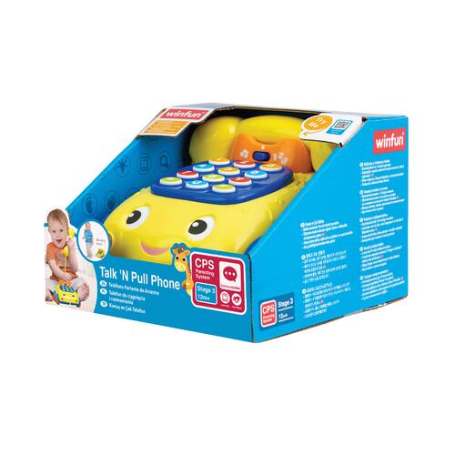 Teléfono Parlante de Arrastre WINFUN