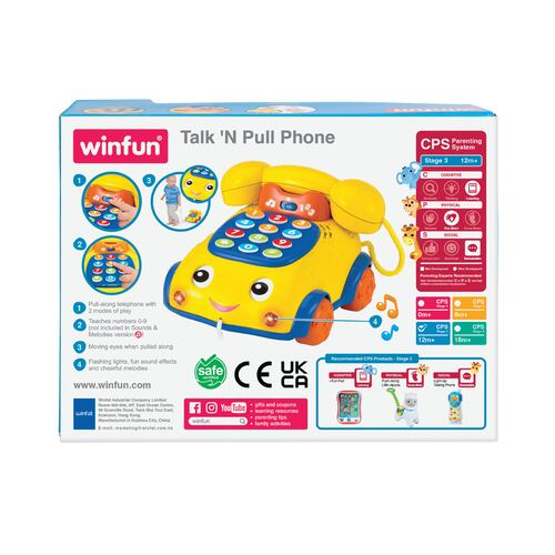 Teléfono Parlante de Arrastre WINFUN