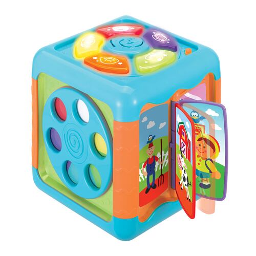 Cubo de Descubrimientos Lado a Lado para Bebé WINFUN