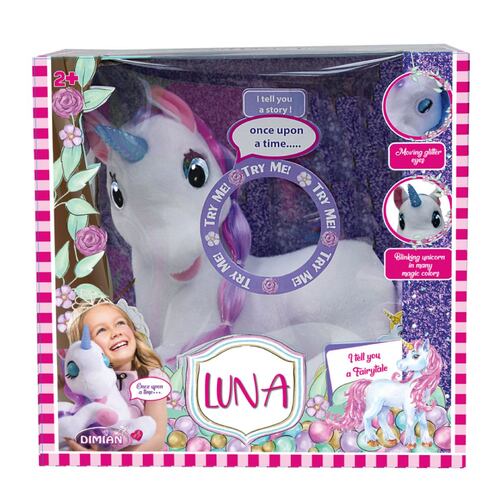 Peluche Luna el Unicornio Dimian