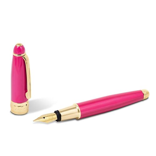 Bolígrafo roller minny rosa