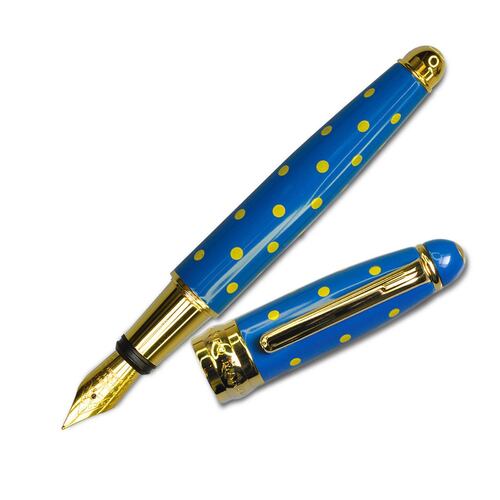 Pluma fuente Mipo petrol blue