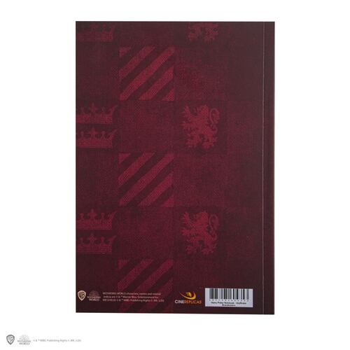 Libreta Gryffindor a5 notebook