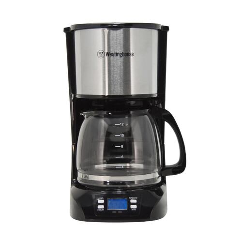 Cafetera Digital 1.5 L Negro 800 Watts Westinghouse
