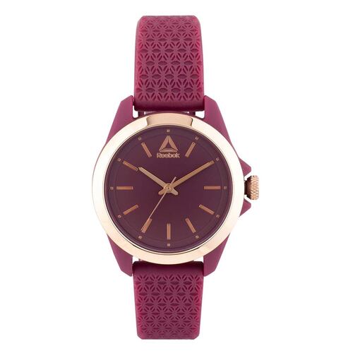 Reloj Reebok Digital RDPRIL2PFIFF2 Color Púrpura Para Dama