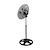 Ventilador de Pedestal Doble Oscilación Industrial 18 50W VPDOW1801