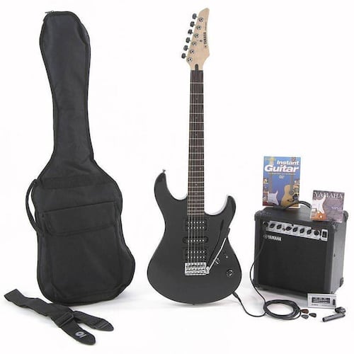 Paquete De Guitarra Eléctrica Yamaha Gigmaker ERG121GPIIBL