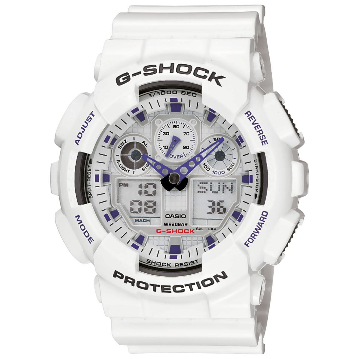 Reloj G Shock GA 100A 7ACR Para Caballero