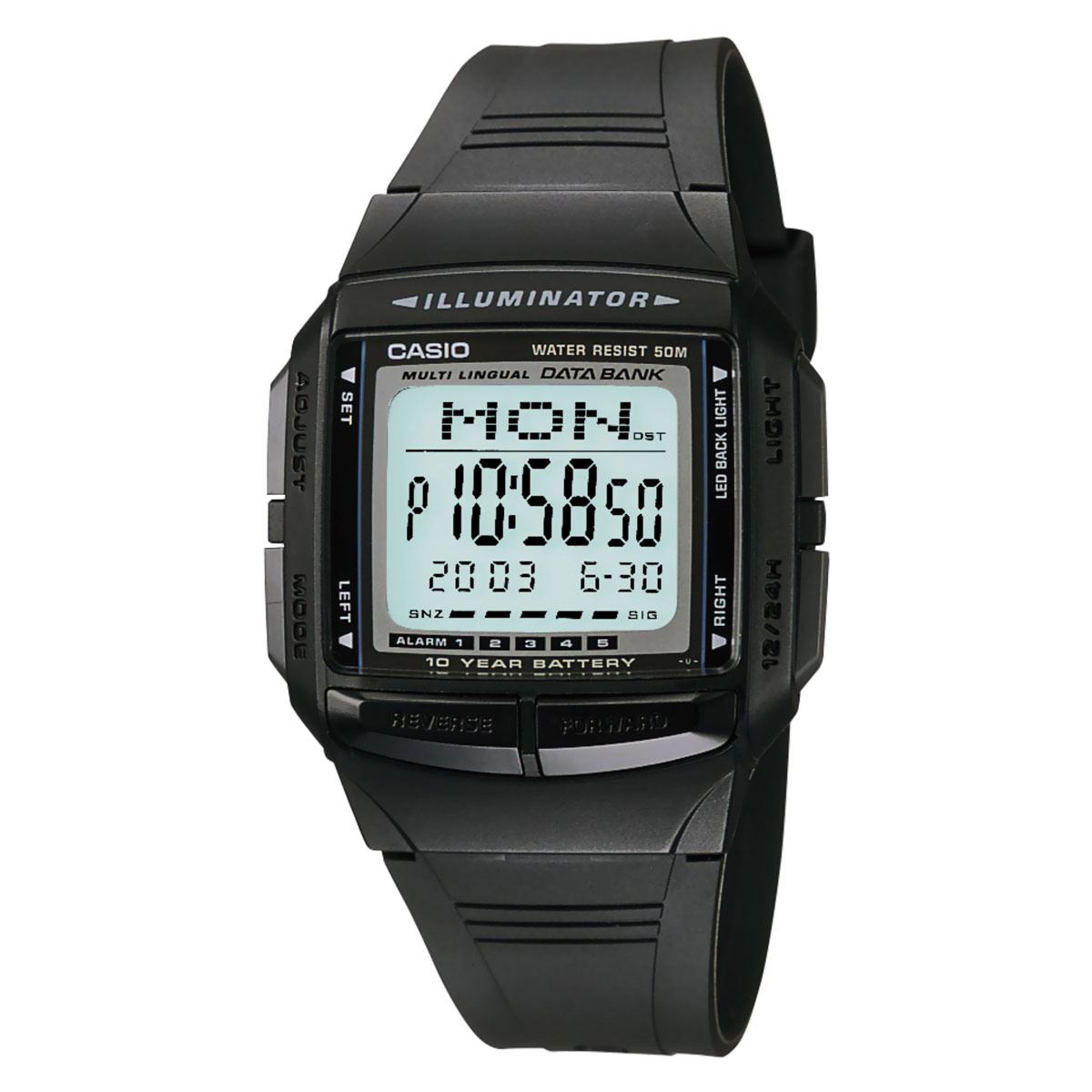 Reloj casio negro discount sanborns