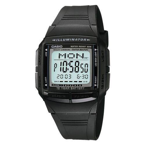 Reloj Casio DB-36-1AV Color Negro Para Caballero