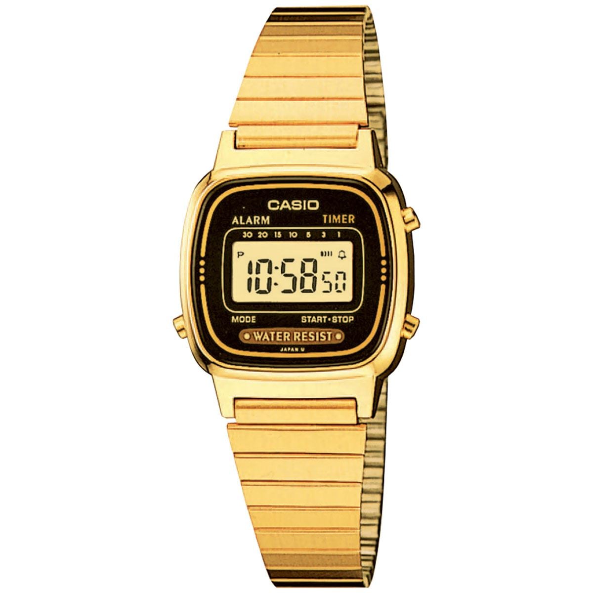 Reloj casio vintage mujer dorado new arrivals