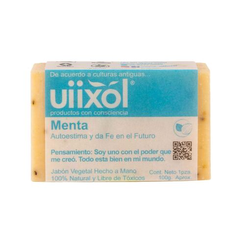 Jabón artesanal de Menta 100G