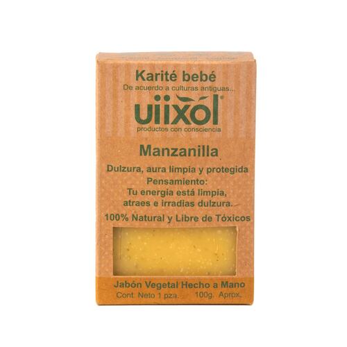 Jabón artesanal para Bebé, Manzanilla  100G