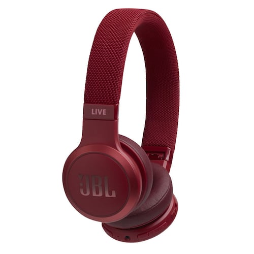 Audífonos JBL Live 400 Bluetooth Rojos