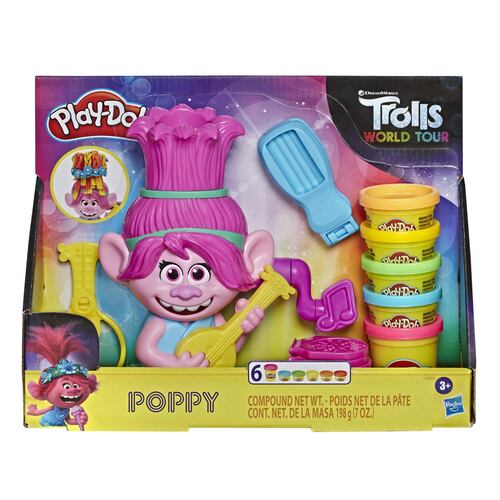 Set de JuegoTrolls World Tour Poppy Play-Doh