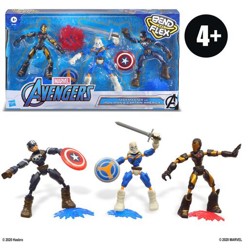 Marvel Avengers Bend and Flex - Empaque múltiple
