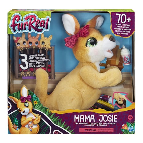 furReal Mama Josie: La canguro - Mascota de juguete interactiva