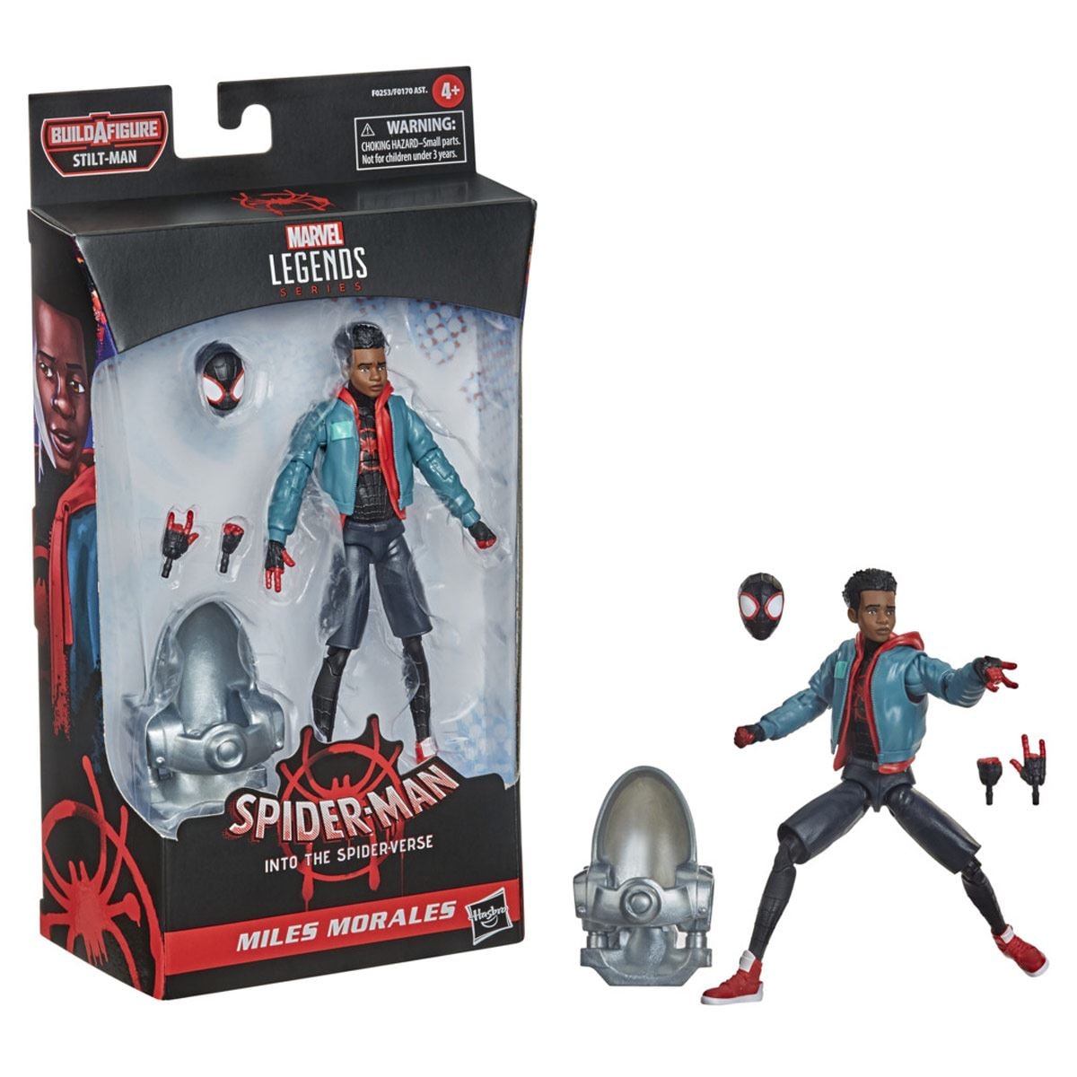 Hasbro Marvel Legends Series Spider Man Un nuevo universo Miles Morales