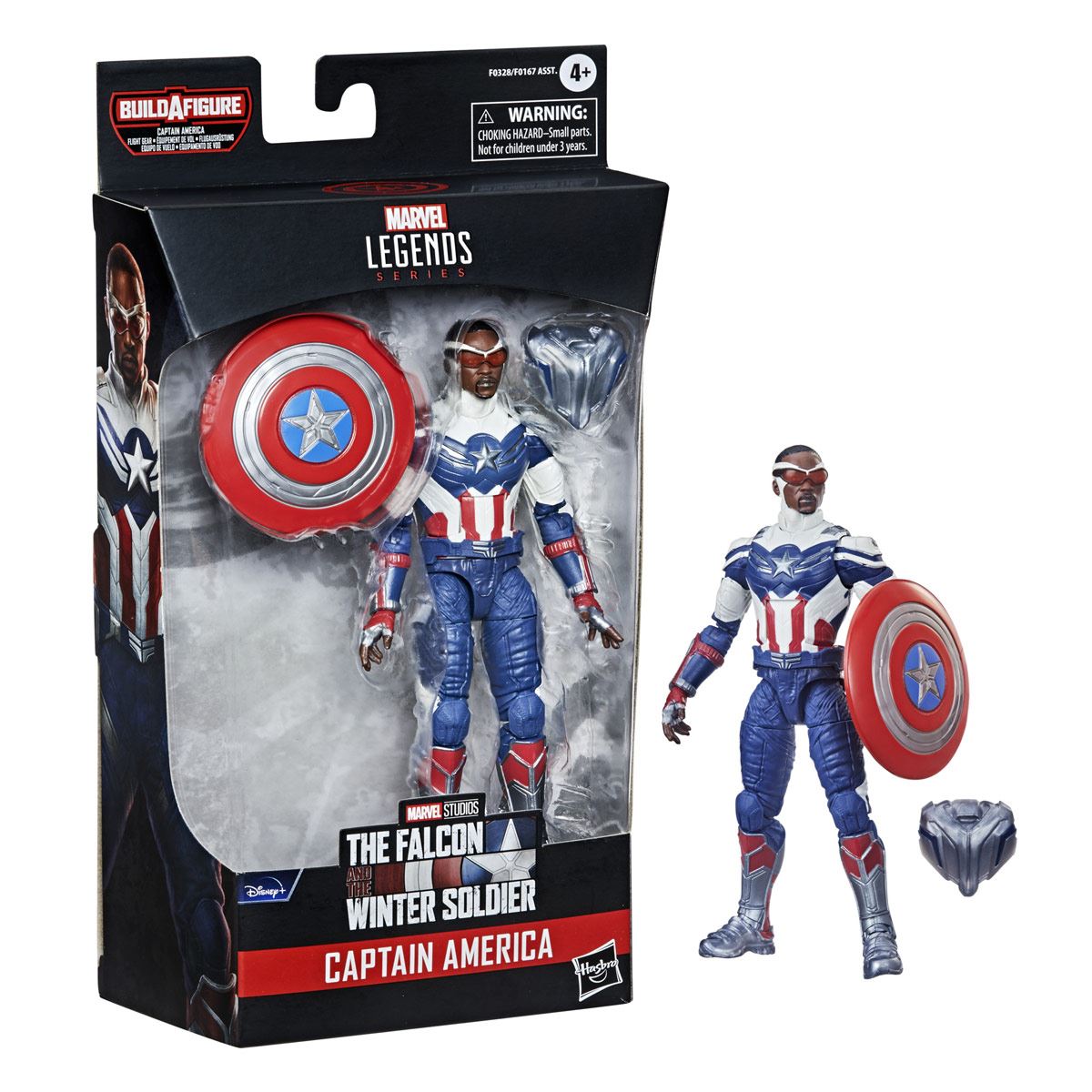 Avengers Hasbro Marvel Legends Series Figura del Capitán América de 15 cm Edad 4+ Diseño Premium y 2 Accesorios 