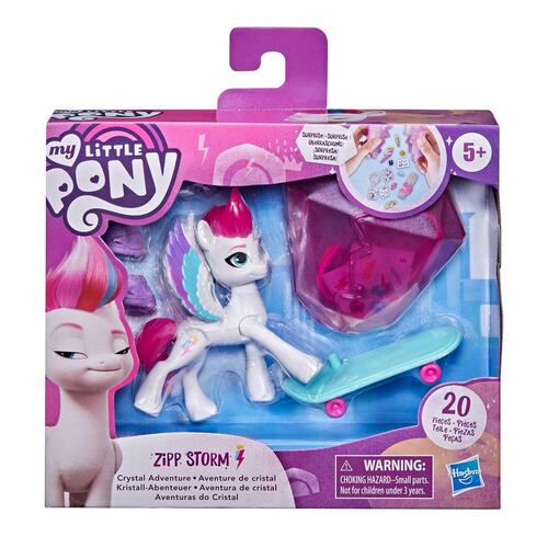 MLP CRYSTAL ADVENTURE PONIES ZIPP