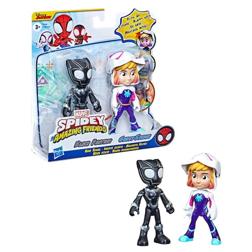 Hero reveal ghost and black panther
