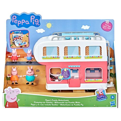 Peppa y la casa rodante familiar