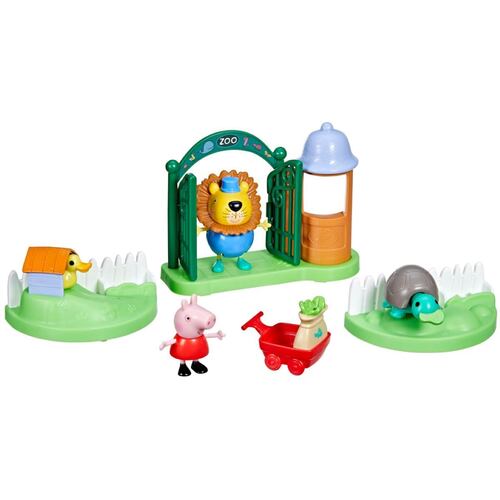 Set de Juego Hasbro: Un día con Peppa Pig en el zoológico