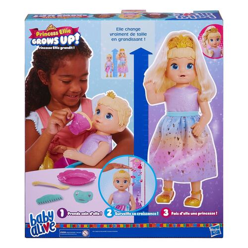 Baby Alive Princesa Ellie Crece